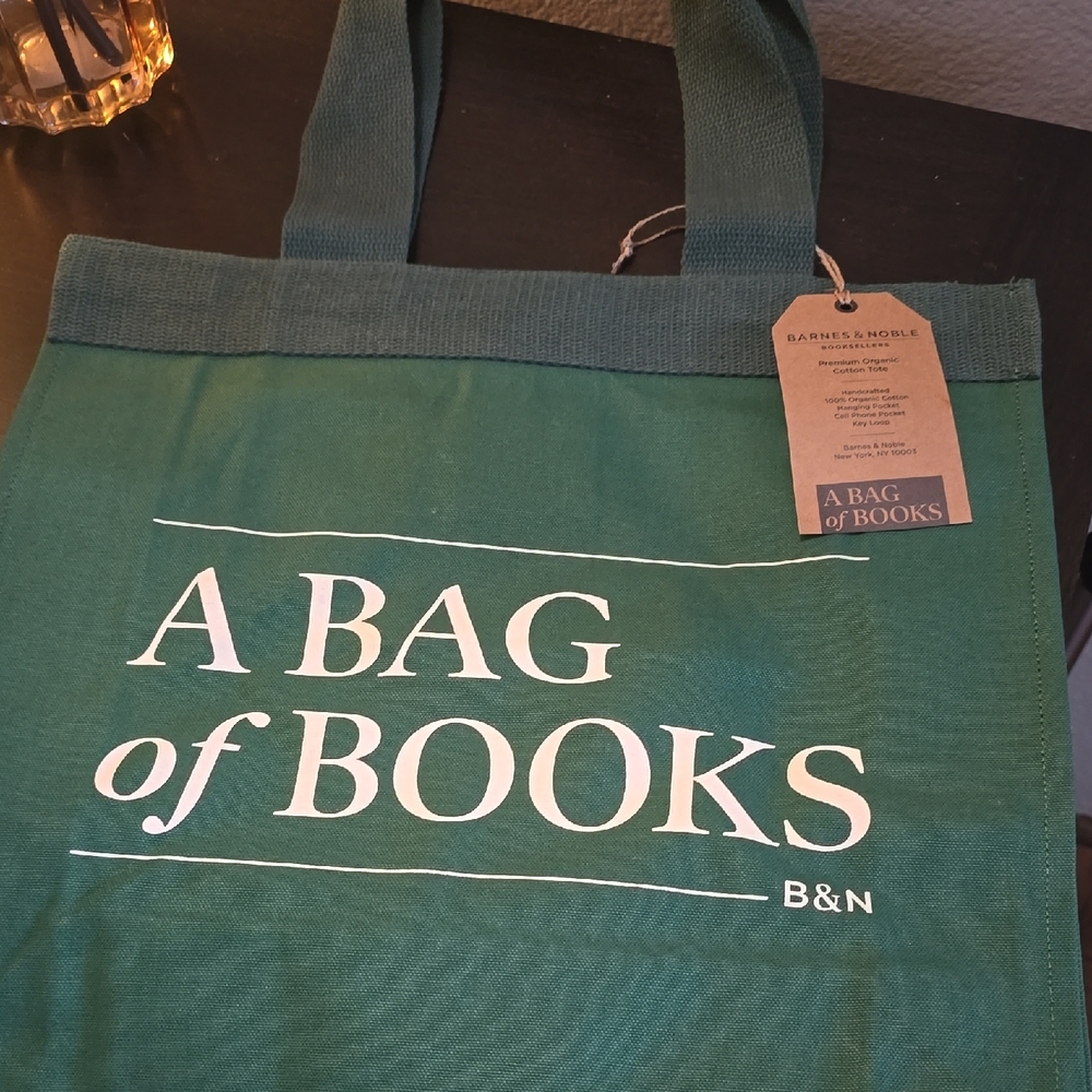 Barnes & Noble Teal Book Tote